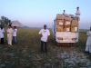 Volunteers of voice are distributing goods at Nowshera, Khyber Pakhtunkhwa – Flood 2010