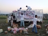 Volunteers of voice are distributing goods at Nowshera, Khyber Pakhtunkhwa – Flood 2010