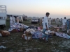 Volunteers of voice are distributing goods at Nowshera, Khyber Pakhtunkhwa – Flood 2010